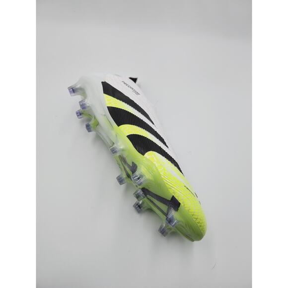 Mens Size 5 Adidas Predator Elite Laceless FG Soccer Cleats Cloud White JI1075 main image 6
